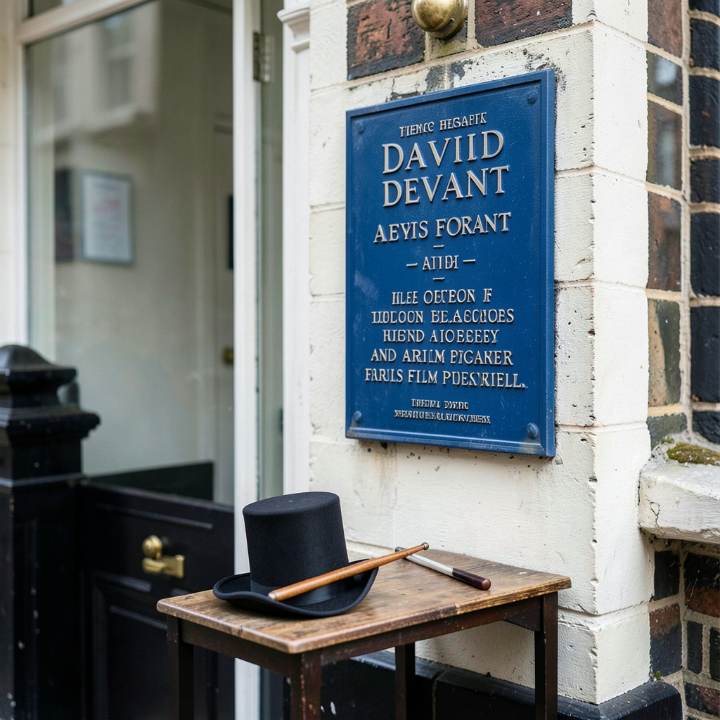 Blue plaque honours legendary magician who founded a famously secretive society